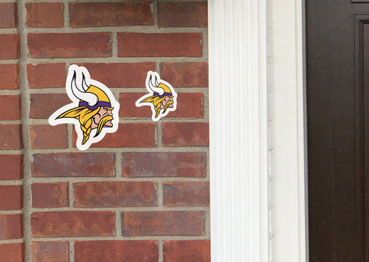 Minnesota Vikings:  Alumigraphic Logo Minis        - Officially Licensed NFL    Outdoor Graphic