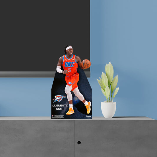 Oklahoma City Thunder: Luguentz Dort 2022  Mini   Cardstock Cutout  - Officially Licensed NBA    Stand Out