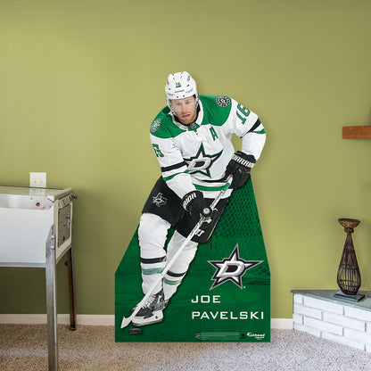 Dallas Stars: Joe Pavelski 2021  Life-Size   Foam Core Cutout  - Officially Licensed NHL    Stand Out