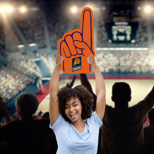 Phoenix Suns:   Foamcore Foam Finger   Foam Core Cutout  - Officially Licensed NBA    Big Head