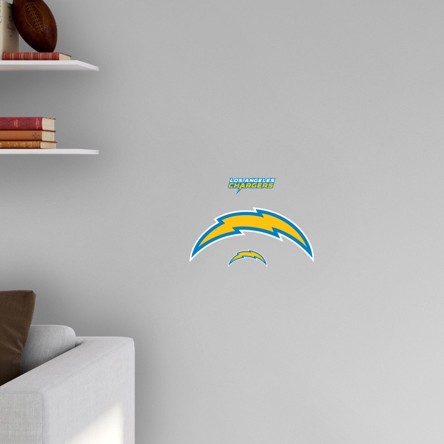Los Angeles Chargers:   Logo        - Officially Licensed NFL Removable     Adhesive Decal