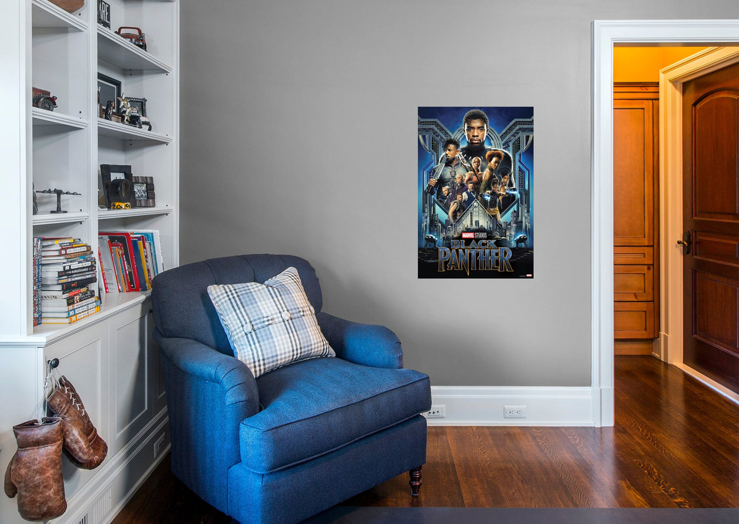 Black Panther:  Movie Posters Mural        - Officially Licensed Marvel Removable Wall   Adhesive Decal