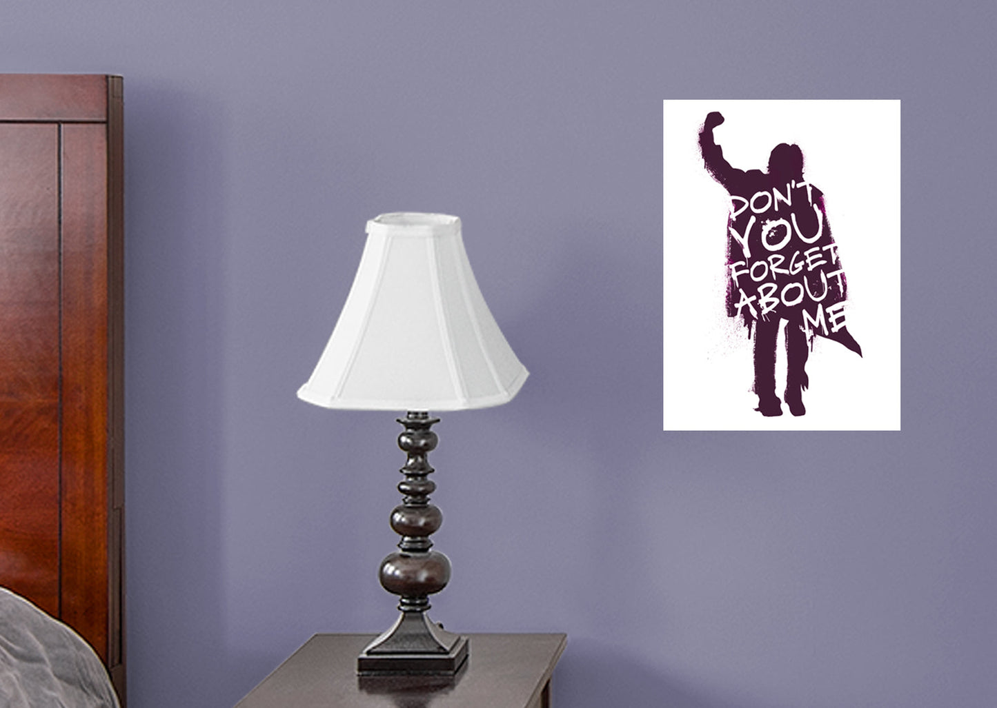 The Breakfast Club:  Dont You Forget Mural        - Officially Licensed NBC Universal Removable Wall   Adhesive Decal