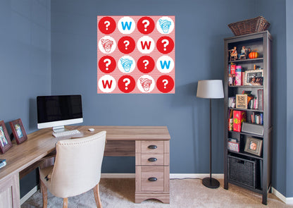 Where's Waldo: Question Mark Mural - Officially Licensed NBC Universal Removable Adhesive Decal