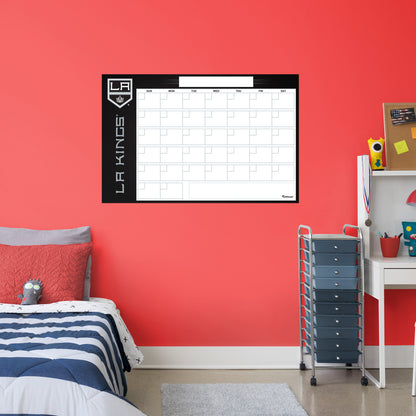 Los Angeles Kings Dry Erase Calendar  - Officially Licensed NHL Removable Wall Decal