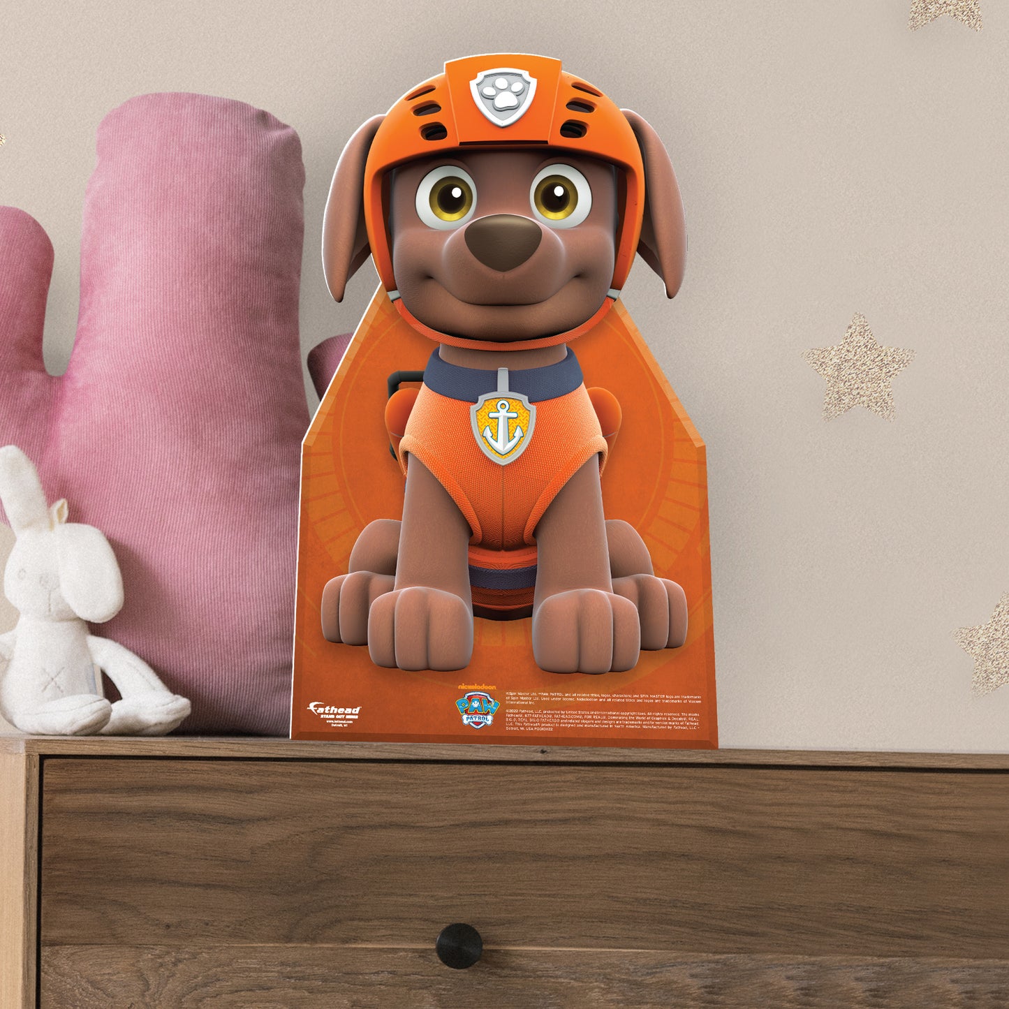 Paw Patrol: Zuma Cardstock Cutout - Officially Licensed Nickelodeon Stand Out