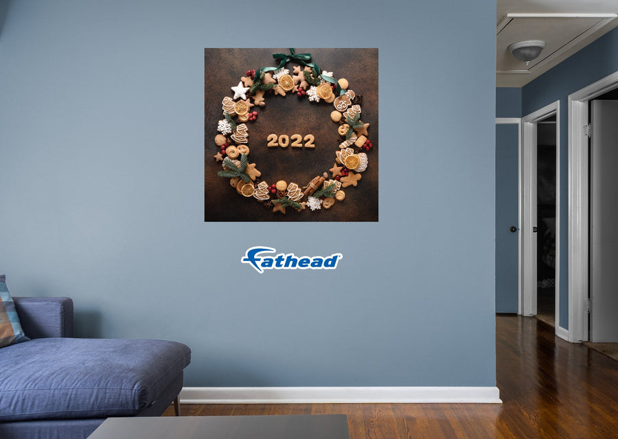 New Year: Assorted Cookies Poster - Removable Adhesive Decal