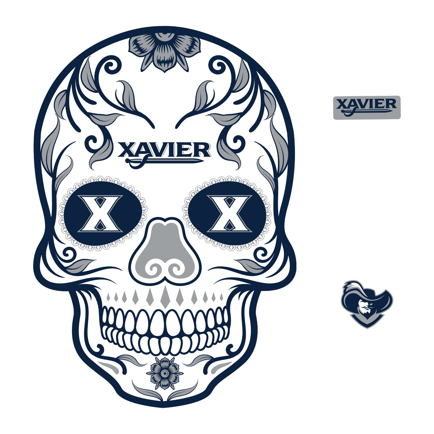 X-Large Icon +2 Decals  (25"W x 36"H) 