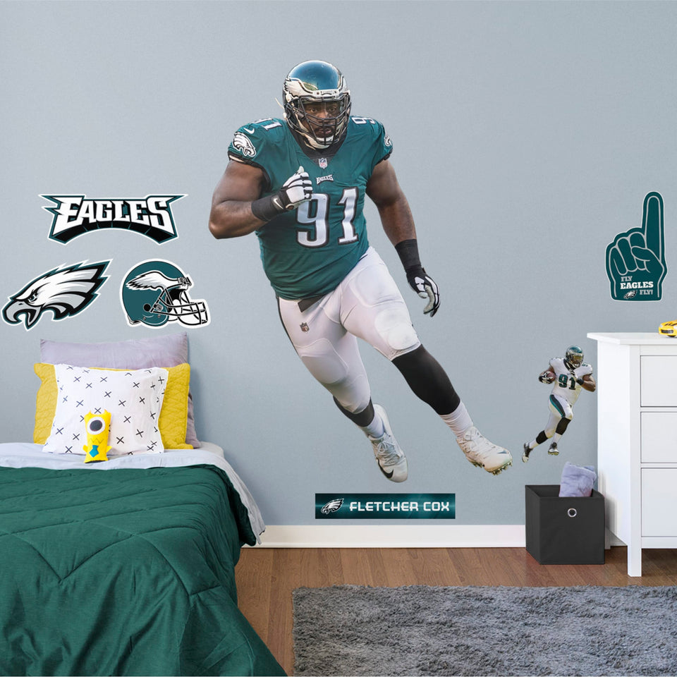 Life-Size Athlete + 9 Decals (54"W x 74"H)