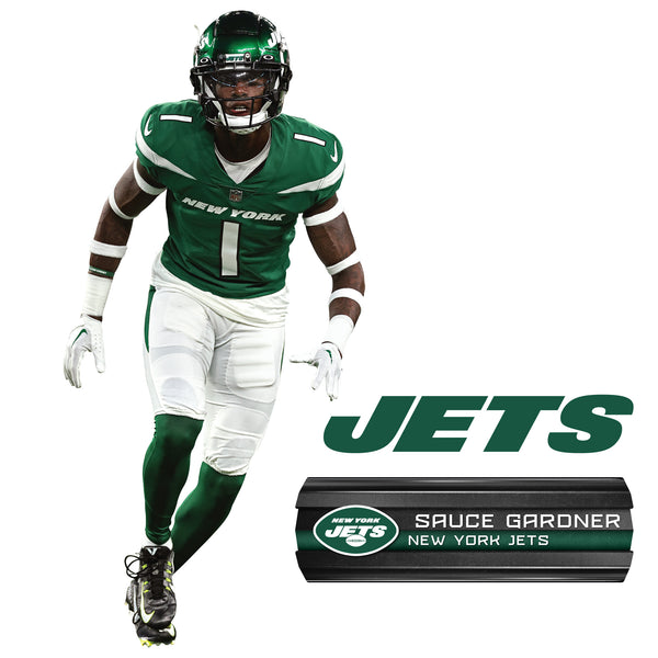 New York Jets: Sauce Gardner 2022 - Officially Licensed NFL Outdoor Gr –  Fathead