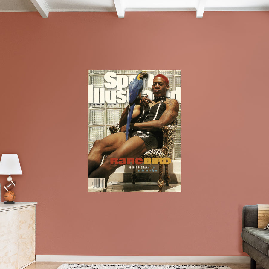 May 1995 Sports Illustrated Cover - Peel & Stick Poster - Official NBA - San Antonio Spurs - Reusable Vinyl Wall Decal