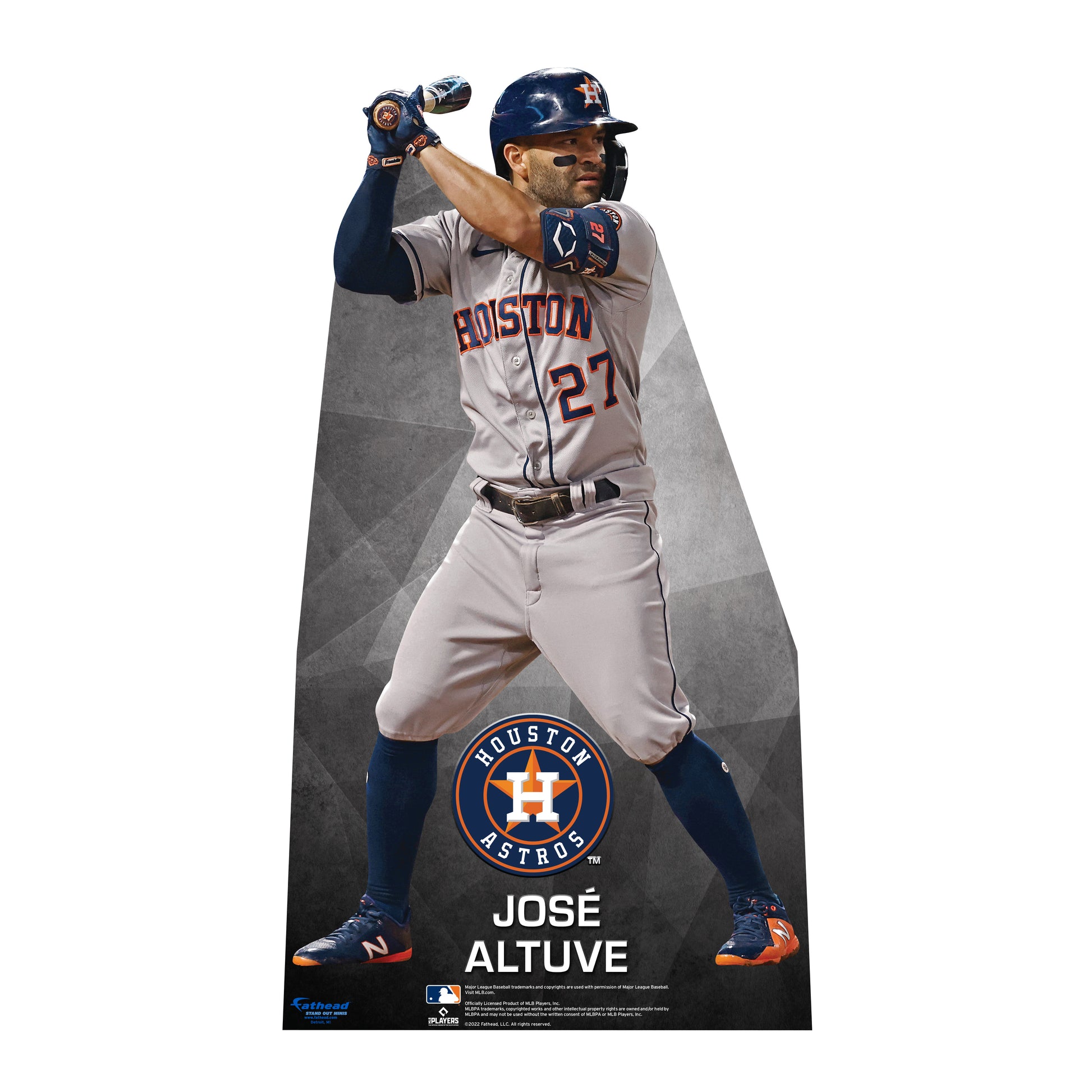 Houston Astros: José Altuve 2022 Mini Cardstock Cutout