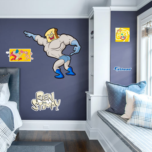 Life-Size Character +4 Decals  (60"W x 53"H) 