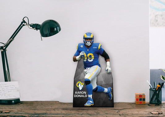 Los Angeles Rams: Aaron Donald 2021 Stand Out Mini        - Officially Licensed NFL    Stand Out