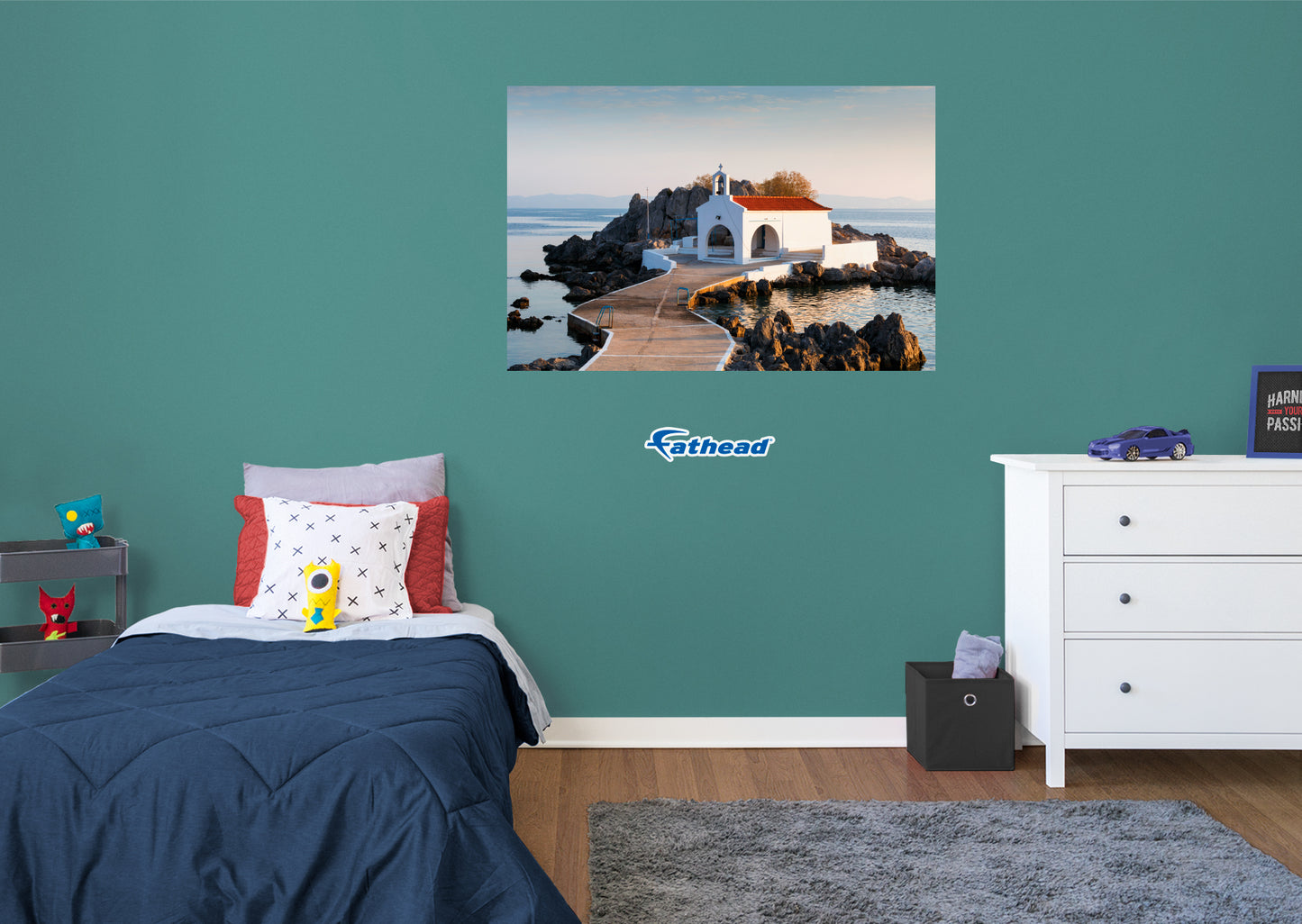 Generic Scenery:  Quiet Poster        -   Removable     Adhesive Decal