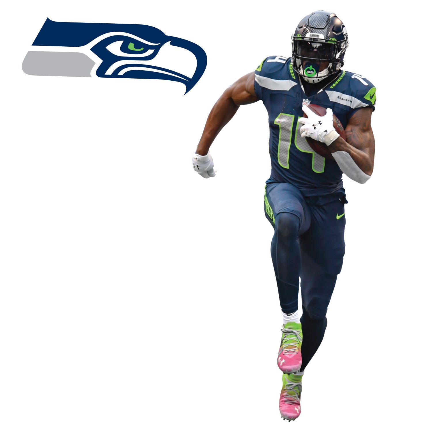 Seattle Seahawks: DK Metcalf 2021 Player - Officially Licensed NFL Outdoor  Graphic