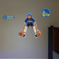 Golden State Warriors: Stephen Curry Warmups - Officially Licensed NBA Removable Adhesive Decal
