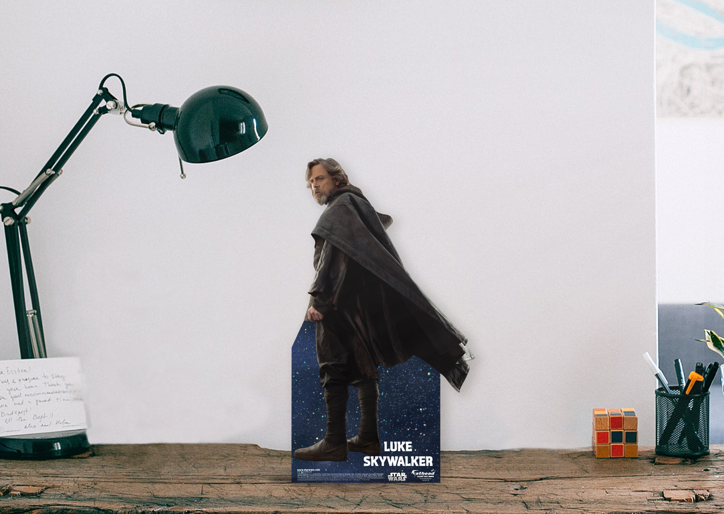 Sequel Trilogy: Luke Skywalker Episode VIII  Mini   Cardstock Cutout  - Officially Licensed Star Wars    Stand Out
