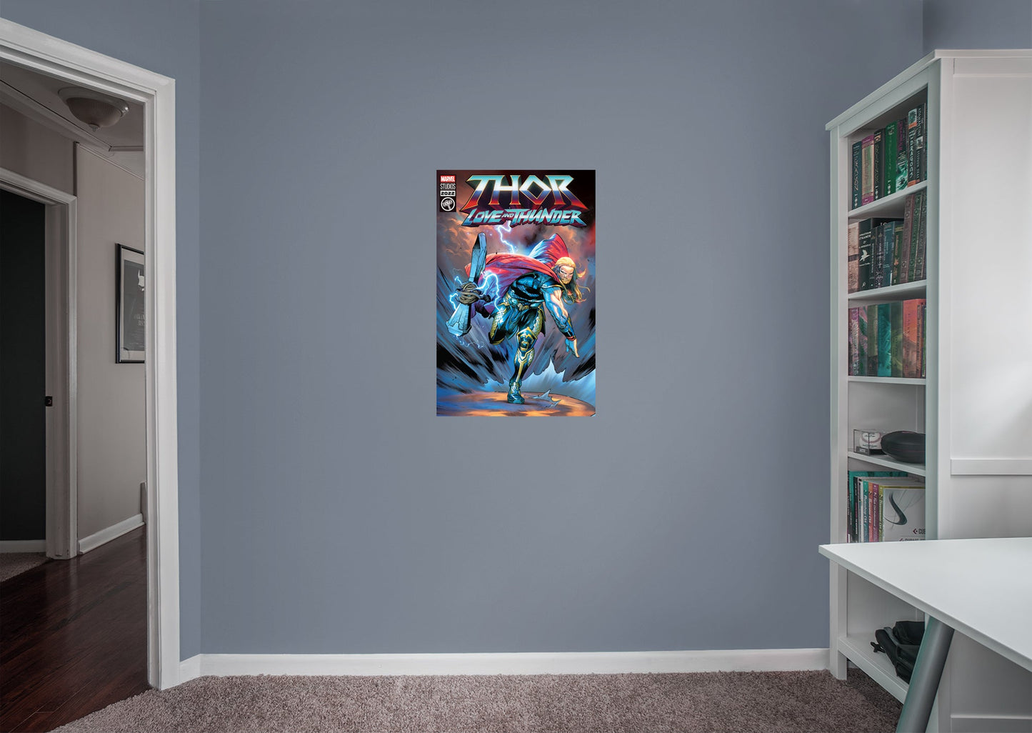 THOR: Love and Thunder: Comic 2 Mural - Officially Licensed Marvel Removable Adhesive Decal