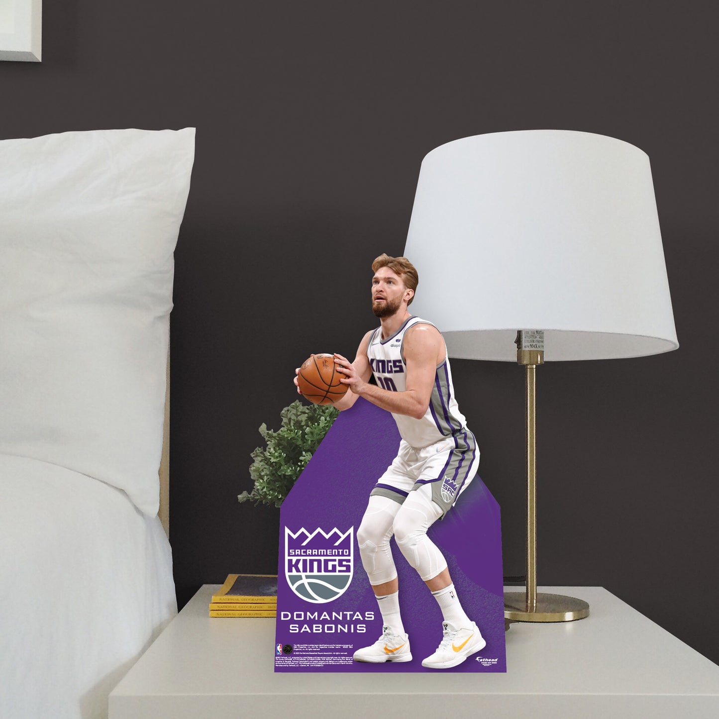 Sacramento Kings: Domantas Sabonis Mini Cardstock Cutout - Officially Licensed NBA Stand Out