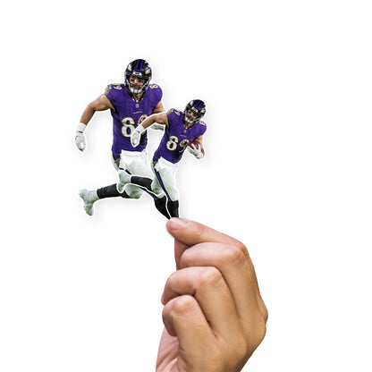 Baltimore Ravens: Mark Andrews  Minis        - Officially Licensed NFL Removable     Adhesive Decal