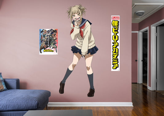 My Hero Academia: TOGA RealBig        - Officially Licensed Funimation Removable     Adhesive Decal