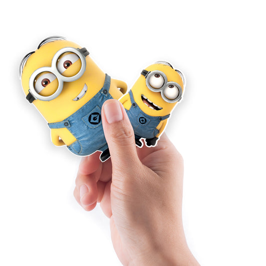 Sheet of 5 -Despicable Me: Dave Minis        - Officially Licensed NBC Universal Removable    Adhesive Decal