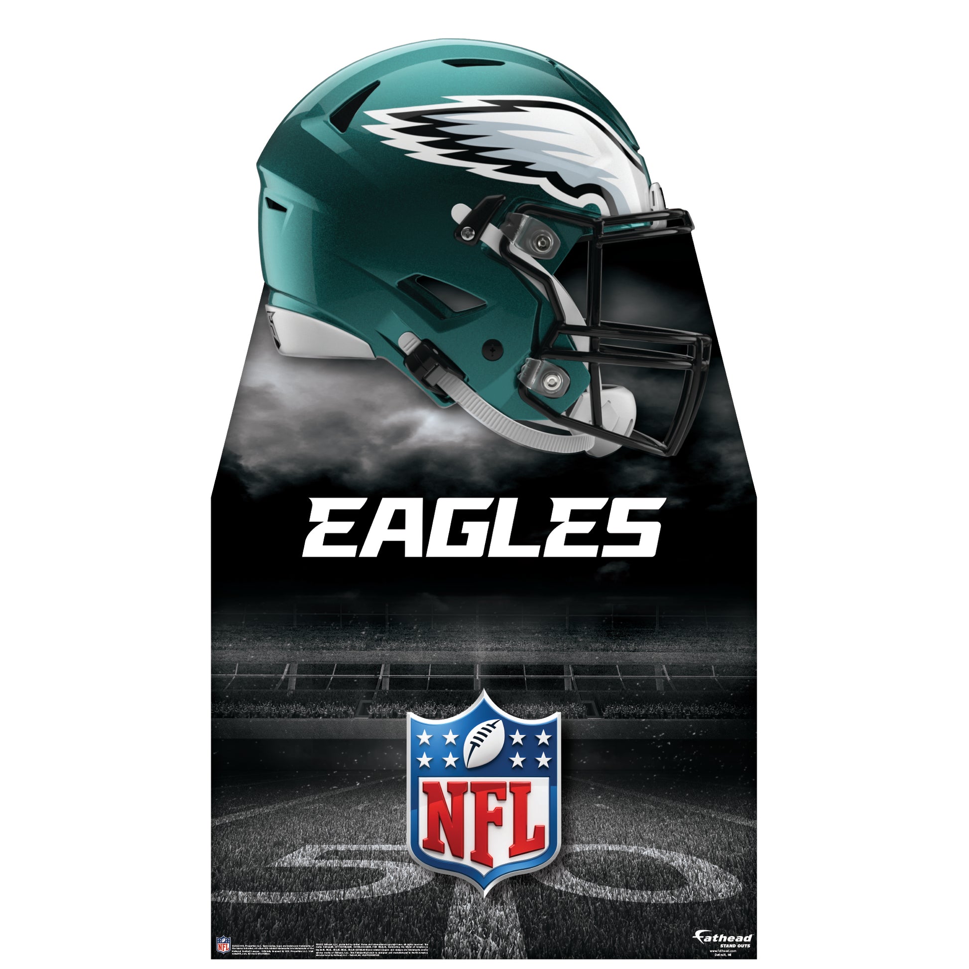 Philadelphia Eagles: 2022 Helmet Life-Size Foam Core Cutout - Official –  Fathead