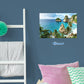 Generic Scenery: Tropical Island Realistic Poster        -   Removable     Adhesive Decal