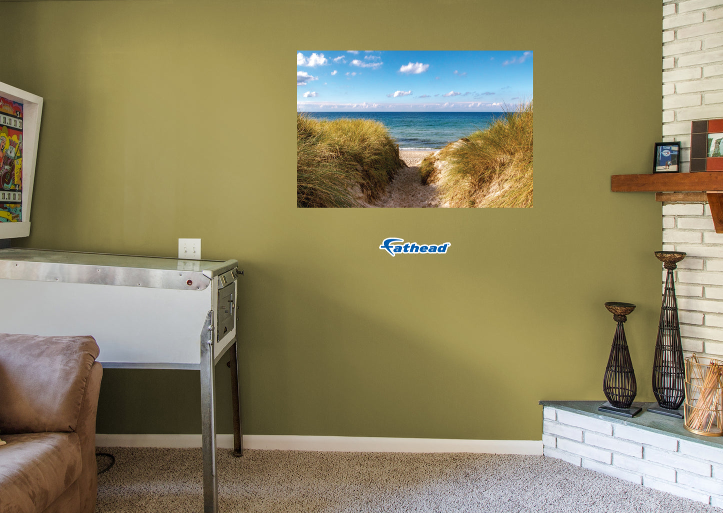 Generic Scenery:  Lost Poster        -   Removable     Adhesive Decal