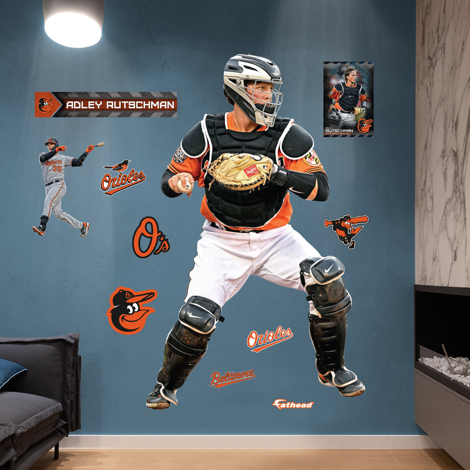 Baltimore Orioles: Adley Rutschman 2022 Catcher - Officially Licensed –  Fathead