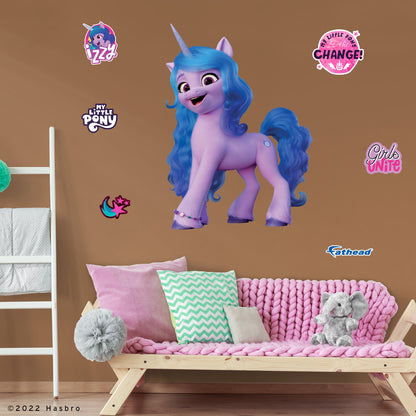 My Little Pony: Izzy RealBig - Officially Licensed Hasbro Removable Adhesive Decal