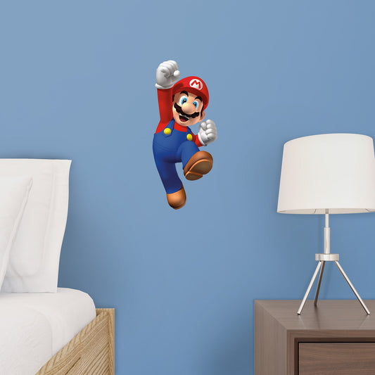 Mario™ Jumping- Officially Licensed Nintendo Removable Wall Decal