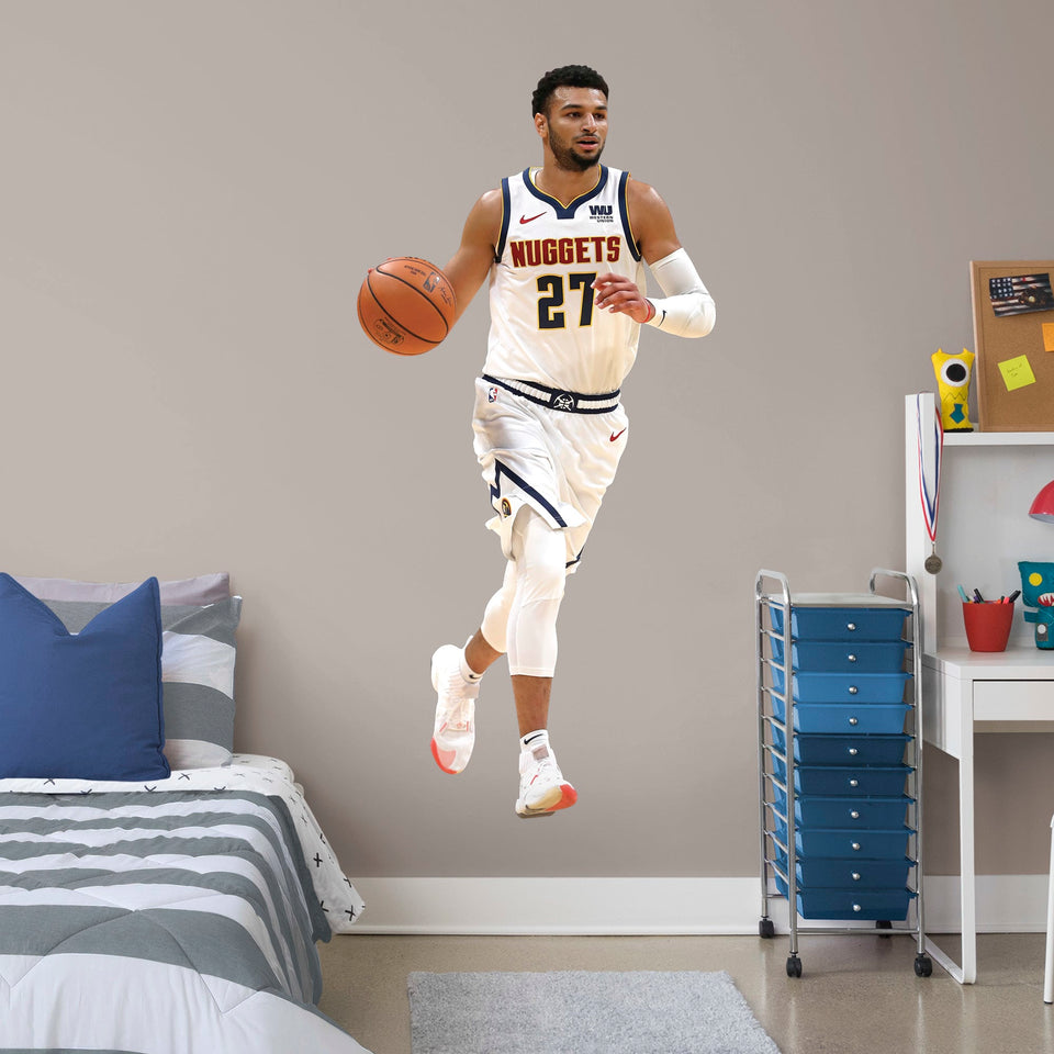 Life-Size Athlete + 2 Decals (37"W x 78"H)