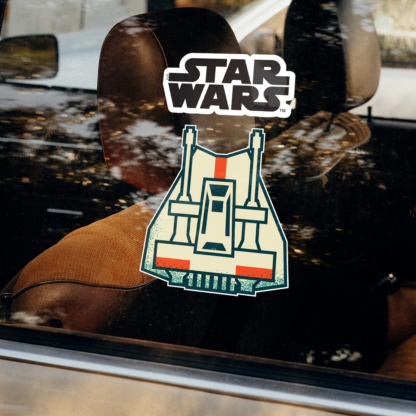 Star Wars: T 47 Snowspeeder Window Clings        - Officially Licensed Disney Removable Window   Static Decal