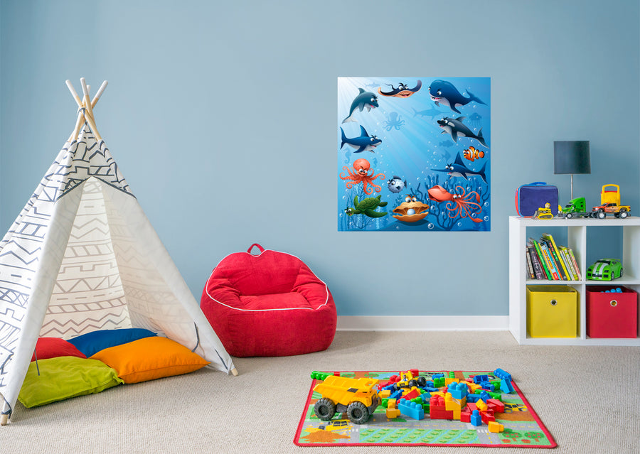 Nursery:  Together Dry Erase        -   Removable Wall   Adhesive Decal