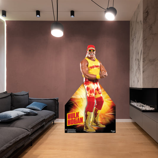Hulk Hogan 2021   Foam Core Cutout  - Officially Licensed WWE    Stand Out