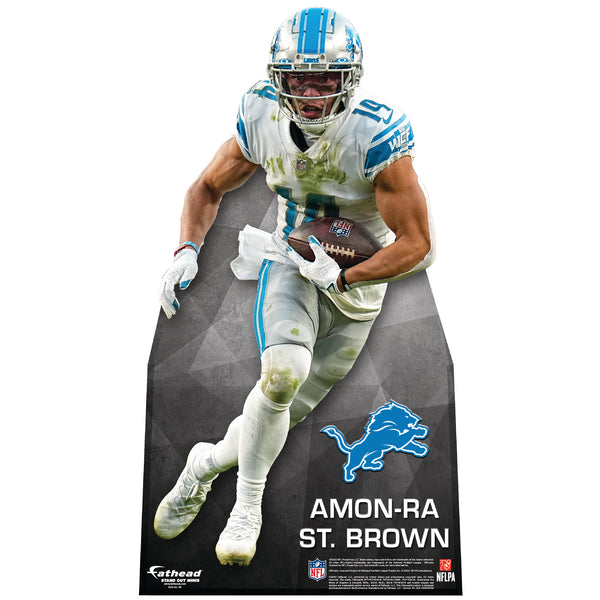 Detroit Lions: Amon-Ra St. Brown 2022 One-Hander - Officially Licensed –  Fathead