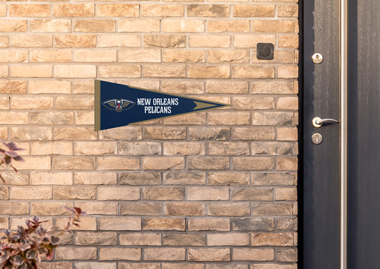 New Orleans Pelicans:  Pennant        - Officially Licensed NBA    Outdoor Graphic