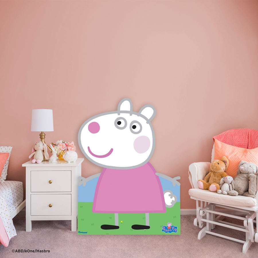 Peppa Pig Suzy - Life-Size Stand Out - Official Hasbro - Foam Core Cutout
