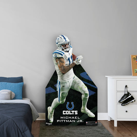 Indianapolis Colts: Michael Pittman Jr. 2022  Life-Size   Foam Core Cutout  - Officially Licensed NFL    Stand Out