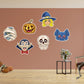 Halloween: Only Head Collection - Removable Adhesive Decal