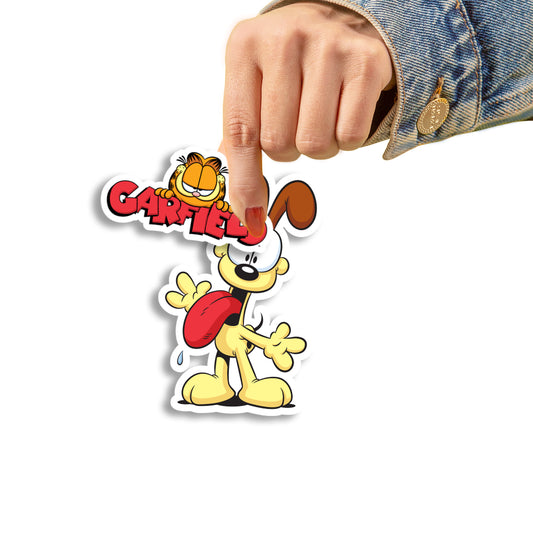Garfield: Odie Minis        - Officially Licensed Nickelodeon Removable     Adhesive Decal