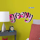 Groovy (Pink)        - Officially Licensed Big Moods Removable     Adhesive Decal