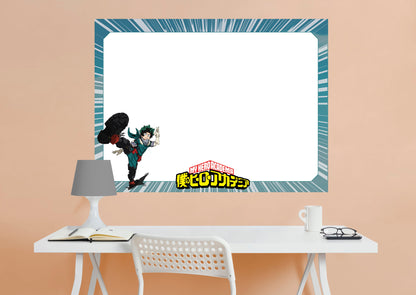 My Hero Academia: Deku Dry Erase        - Officially Licensed Funimation Removable     Adhesive Decal