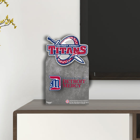 Detroit Mercy Titans: Mini Cardstock Cutout - Officially Licensed NCAA Stand Out