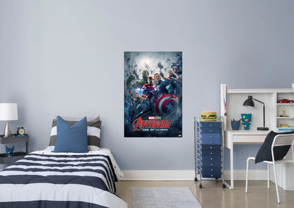 Avengers: Age of Ultron Movie Posters Mural        - Officially Licensed Marvel Removable Wall   Adhesive Decal