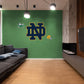 Notre Dame Fighting Irish: ND Logo - Officially Licensed NCAA Removable Adhesive Decal
