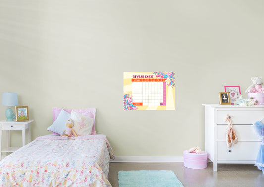 Magical Creatures: Unicorn Fantasy Dry Erase        -   Removable Wall   Adhesive Decal