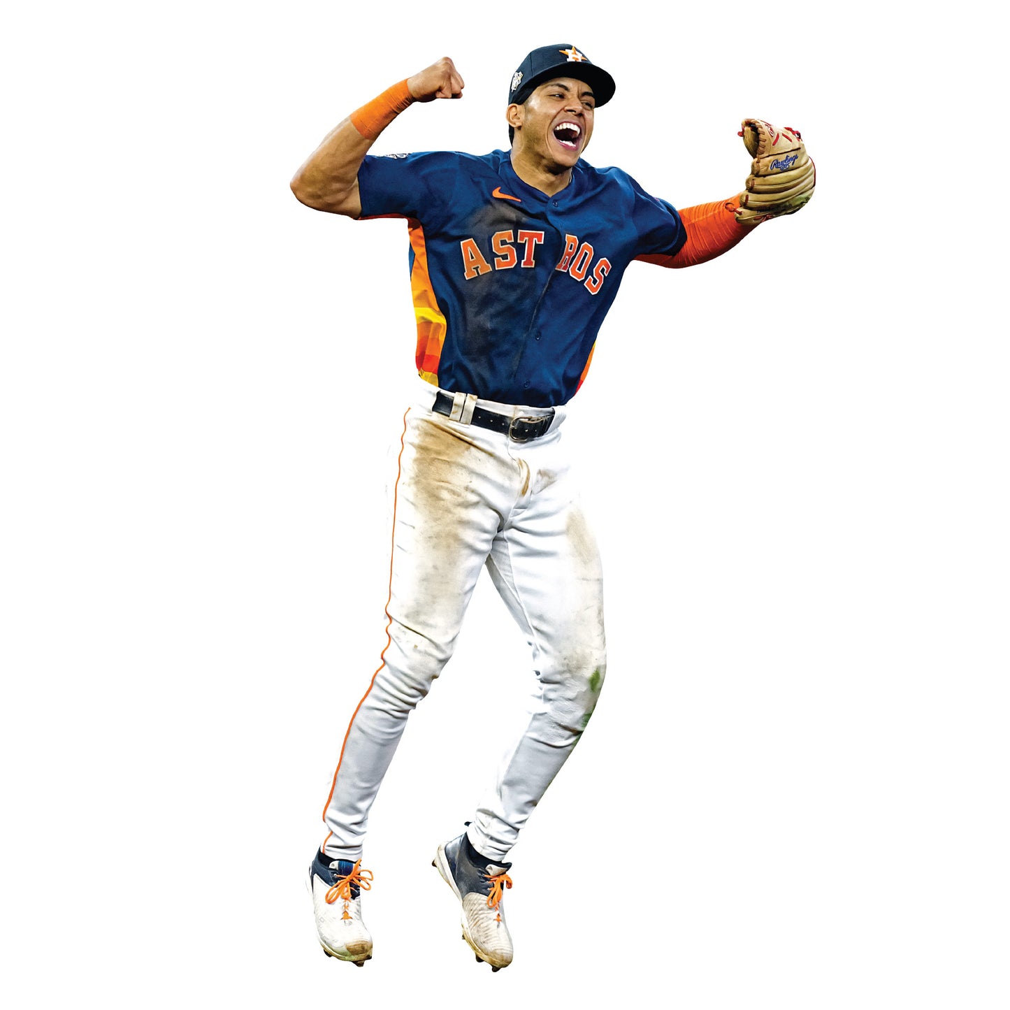 Houston Astros Unbranded Game Jersey - Baseball Men's Orange New